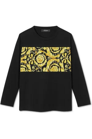 VERSACE Barocco-print long-sleeved T-Shirt