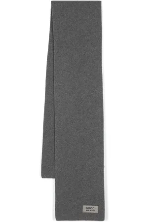 Gucci Ribbed-knit wool scarf