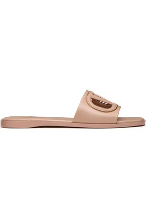 VALENTINO GARAVANI Vlogo Signature leather slides