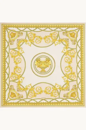 VERSACE La Coupe des Dieux silk foulard