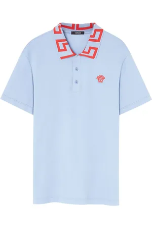 VERSACE Medusa Greca polo shirt