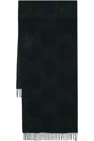 Gucci GG-jacquard cashmere scarf