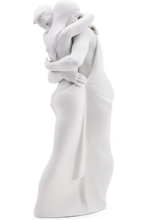 LLADRÒ Just You And Me matte porcelain sculpture (49cm x 19cm)