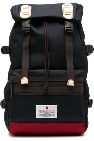 Makavelic Logo-appliqué backpack