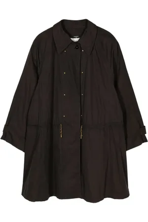 CHANEL 1990 stud-embellished trench coat