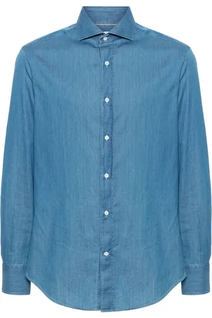 Brunello Cucinelli Long-sleeve cotton shirt