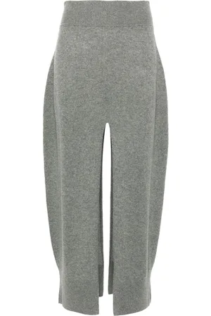 Stella McCartney Cashmere-blend midi skirt