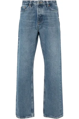 Samsøe Samsøe Eddie logo-patch jeans