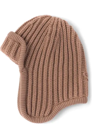 Prada Ribbed cashmere trapper hat