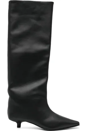 SENSO Fizz 40mm calf-length leather boots