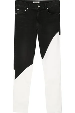 UNDERCOVER Colour-blocked skinny jeans