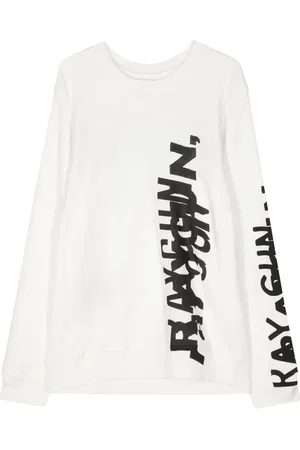 Takahiromiyashita The Soloist Graffiti-print long-sleeve sweatshirts