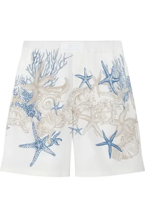 VERSACE Barocco Sea cotton shorts