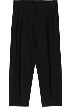 UMA WANG Cotton straight-leg trousers
