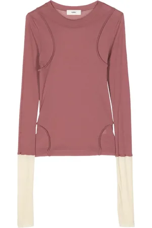 Muller Of Yoshiokubo Extra-long-sleeves cotton top