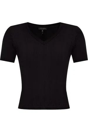 RAG&BONE V-neck ribbed T-shirt