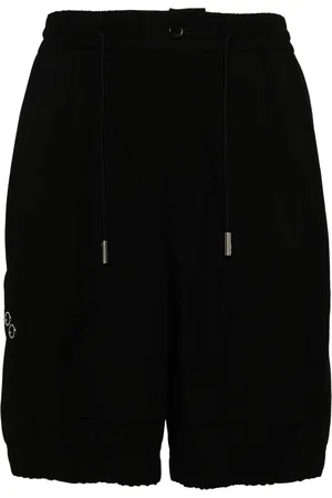 SONGZIO Eyelet-detail drawstring-waist track shorts