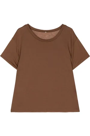 Baserange Stud-detailing round-neck t-shirt