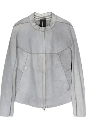 ISAAC SELLAM EXPERIENCE Panelled leather jacket