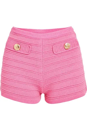 Retrofete Sandra ribbed knit shorts