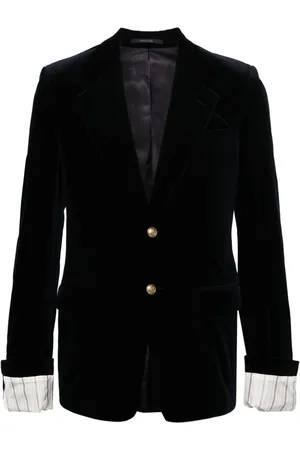 Gucci Single-breasted velvet blazer