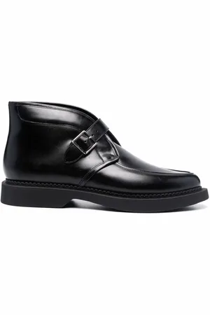 Saint Laurent Leather creeper boots