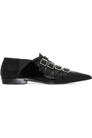 Saint Laurent Franklin buckled monk shoes
