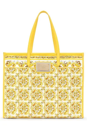 Dolce & Gabbana Large Majolica-print tote bag