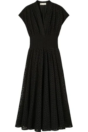 Tory Burch Embroidered cotton dress