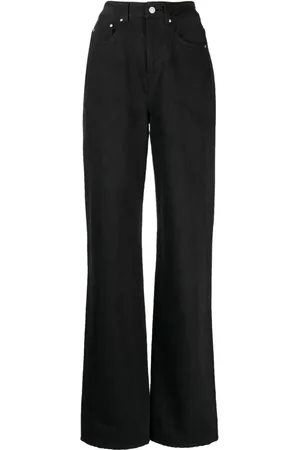 JOHN ELLIOTT Paisley high-rise wide-leg jeans