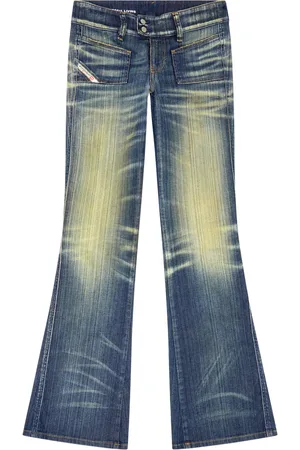 Diesel D-Hush low-rise bootcut jeans