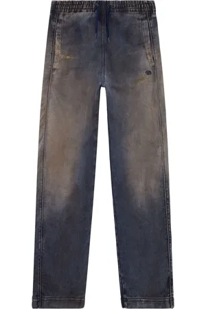 Diesel D-Martians denim track pants