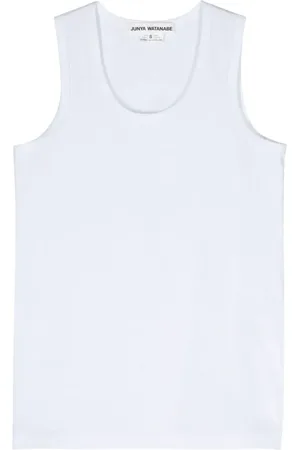 JUNYA WATANABE Scoop-neck cotton tank top