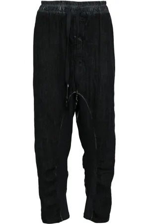 ISAAC SELLAM EXPERIENCE Cropped linen trousers