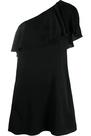 Saint Laurent Ruffled one-shoulder dress