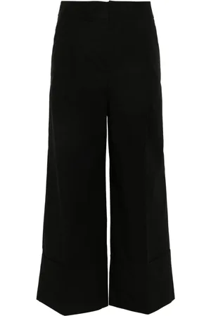 Twin-Set Cropped straight trousers