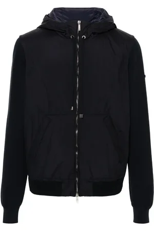 PESERICO SIGN Panelled hooded jacket