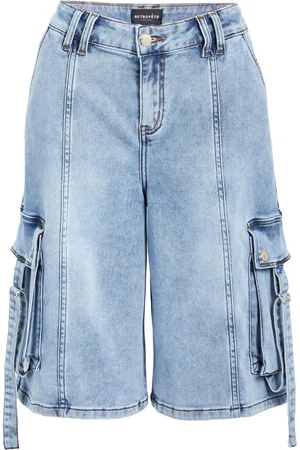 Retrofete Denim cargo shorts