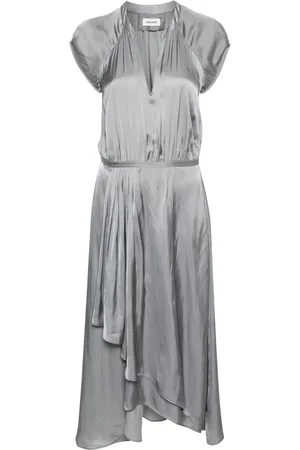 Zadig & Voltaire Randall satin midi dress