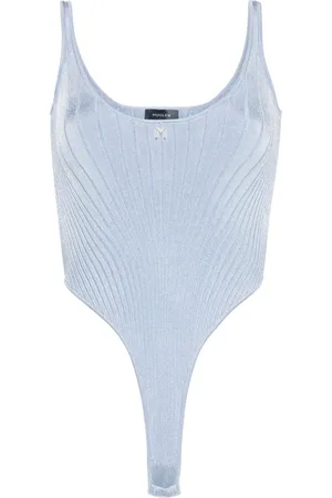 MUGLER Knitted tank bodysuit