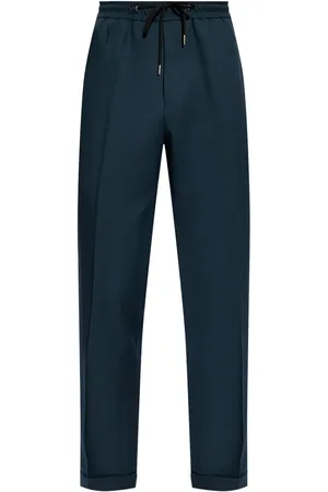 Paul Smith Drawstring wool chino trousers