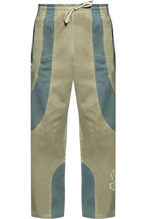 PUMA Two-tone cotton track pants