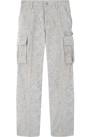 VERSACE Barocco jacquard cargo trousers