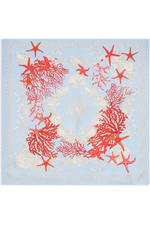 VERSACE Barocco Sea silk foulard