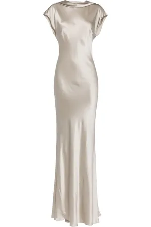 Michelle Mason Backless silk gown