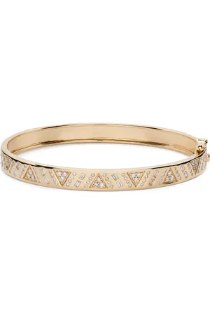 HARWELL GODFREY 18kt yellow Stardust bangle bracelet