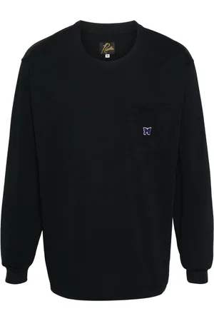 Pins & Needles Butterfly-embroidered T-shirt