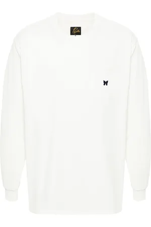 Pins & Needles Butterfly-embroidered T-shirt