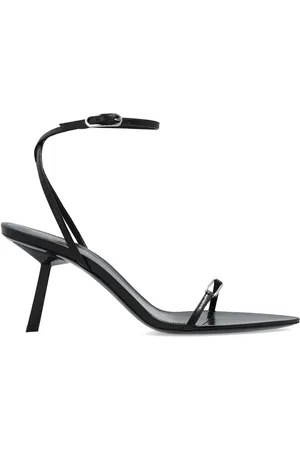 Saint Laurent Kitty 75mm leather sandals