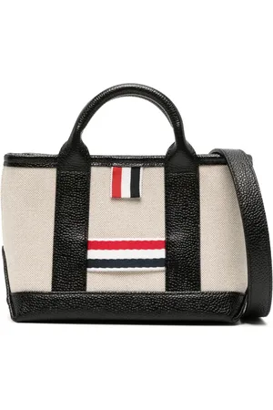 Thom Browne Mini Tool leather tote bag